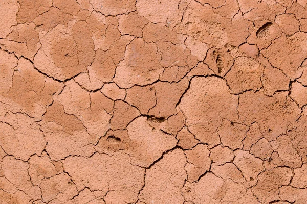 Gran Textura Seca Del Suelo Después Largo Período Sequía — Foto de Stock
