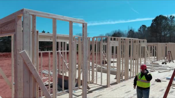 Les Projets Construction Sont Utilisés Par Ingénieur Architecture Pour Vérifier — Video
