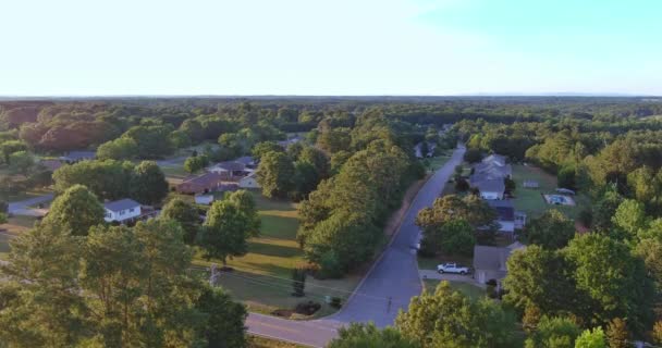 Boiling Springs Situated South Carolinas Residential Area Offers Serene Peaceful — Stock Video