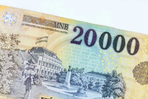 20,000 forint değerindeki HUF nakit Macar banknotu, ülkelerin para biriminin net bir şekilde temsil edilmesini sağlar.