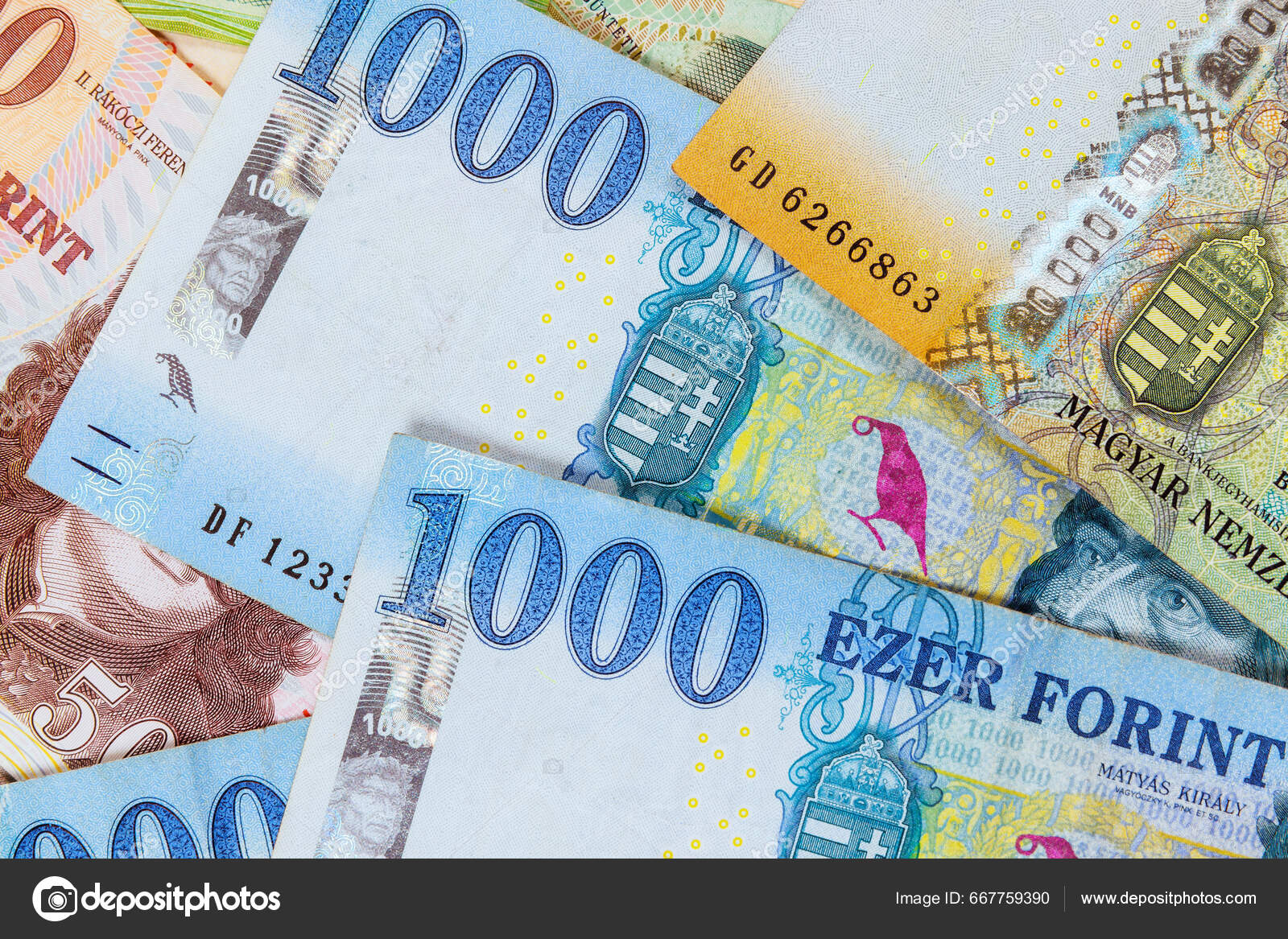 Money 20000 Huf In Eur Banknote 17 Eur In Huf Eur In Huf Hungarian Forint 21