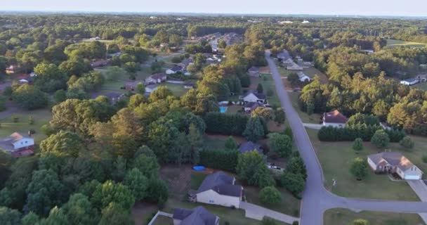 Nestled Residential Area Boiling Springs South Carolina Tight Knit Community — Video Stock