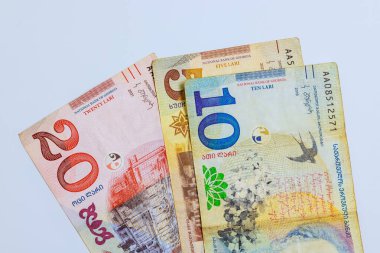 Ulusal para birimi olarak Gürcistan banknotları