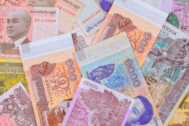 Kamboçya Ulusal Para Krallığı farklı banknotlardan oluşmaktadır.