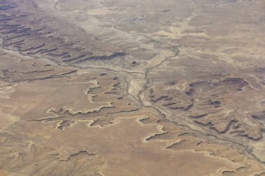New Mexico 'nun yüksek çölü manzarası