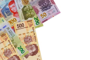 Meksika pezosu, Meksika Merkez Bankası tarafından sayısız banknotlar halinde verilmektedir.