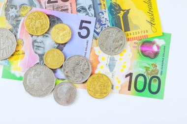 Bir Avustralya ulusal bankası, Avustralya doları olan AUD banknotları ve sikkeleri piyasaya sürer.