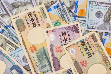 Bazen Japonya 'da enflasyon, ABD doları satın almaya yatırılır.