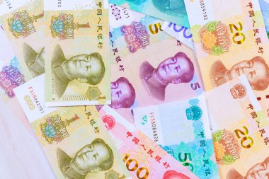 Çin Ulusal Bankası Çin Yuan banknotlarını çeşitli değerlerde yayınladı