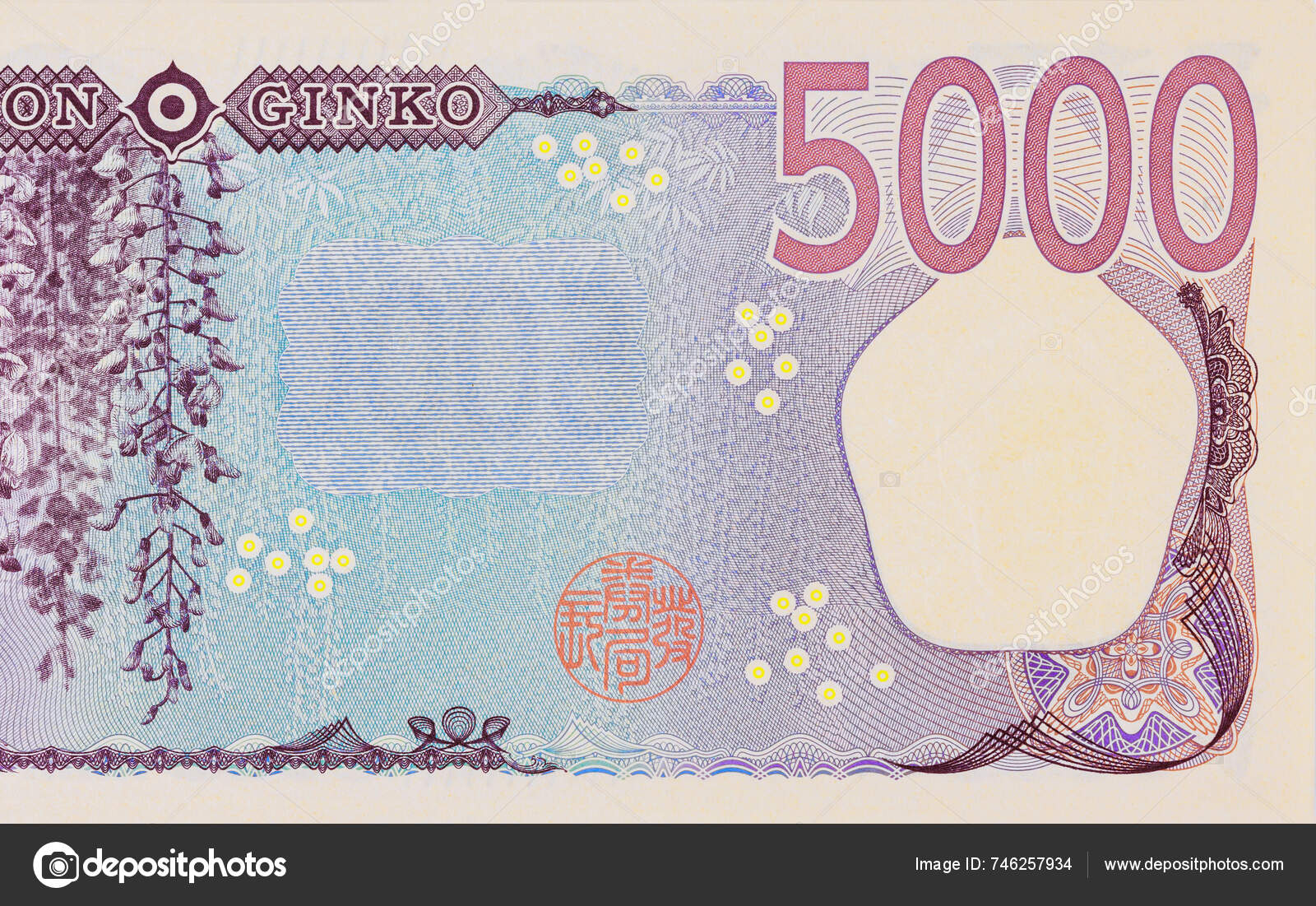 Five Thousand Yen Banknote Nippon Ginko Japanese National Bank 2024 five-thousand-yen-banknote-nippon-ginko-japanese-national-bank-2024