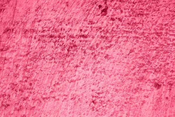 Viva Megantaは 損傷壁の赤いマゼンタ素朴なテクスチャをトーン 消色塗料のヴィンテージ抽象フィールド 石膏からクラック 2023年のトレンドカラー ファッションカラーパターン — ストック写真