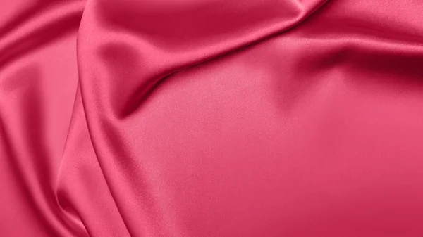 Viva Meganta Tonique Rouge Magenta Atlas Tissu Gros Plan Texture — Photo