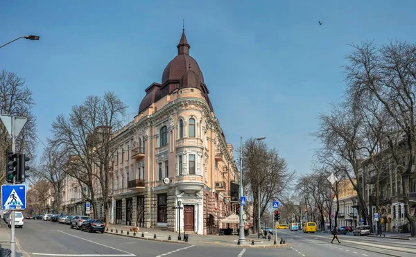 Odessa Ukraine 2023 Immeuble Historique Dans Centre Odessa Ukraine Par — Photo