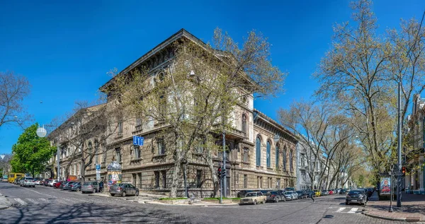 Odessa Ucraina 2023 Palazzo Storico Sulla Strada Pushkinskaya Odessa Ucraina — Foto Stock