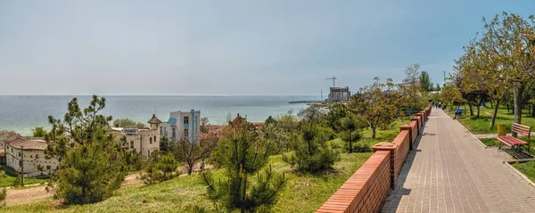 Tschernomorsk Ukraine 2023 Seaside Oder Primorsky Park Tschernomorsk Odessa Region — Stockfoto