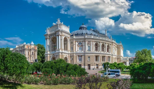 Odessa Ukraine 2023 Nationales Akademisches Opern Und Balletttheater Odessa Ukraine — Stockfoto