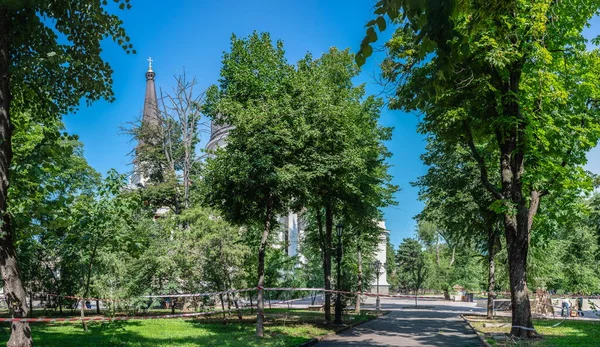 Odessa Ukrajna 2023 Július Spaso Preobrazhensky Katedrális Odesszában Egy Rakétatámadás — Stock Fotó