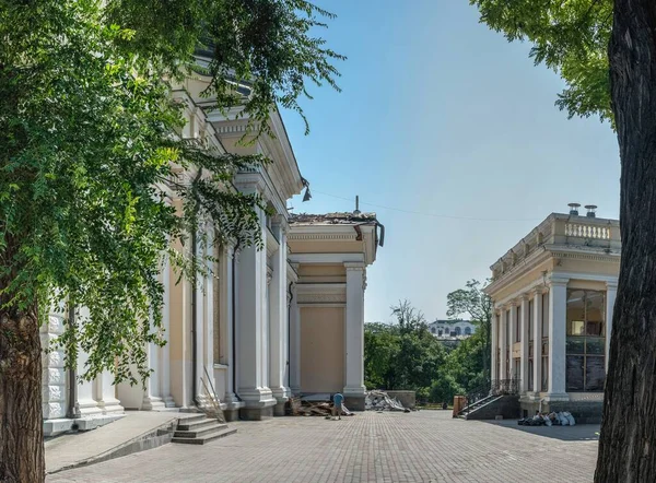 Odessa Ukraine 2023 Spaso Preobrazhensky Kathedrale Odessa Nach Einem Raketenangriff — Stockfoto