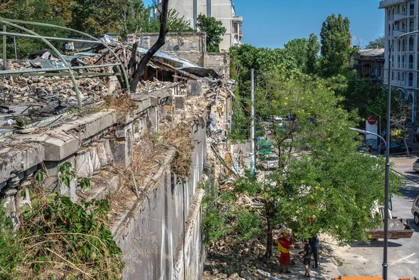 Odessa Ukrajna 2023 Július Történelmi Épület House Scientists Birtok Gróf — Stock Fotó