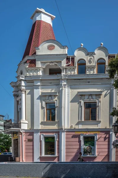 Odessa Ukraine 2023 Greek Consulate General Historic Buildings Deribasovskaya Street — Stock Photo, Image