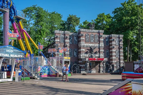 Odessa Ukraine 2023 Luna Park Schewtschenko Park Von Odessa Ukraine — Stockfoto