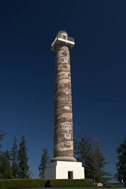 Astoria Sütunu ile Ay 1, Astoria, Oregon