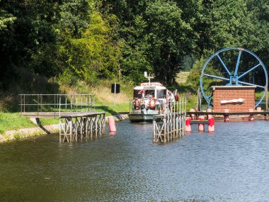 Elblag, Polonya: Kanallar arasında ünlü demiryolu taşımacılığı