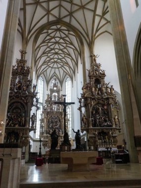 Augsburg, Almanya: Almanya 'nın en eski kentlerinden birinin tarihi merkezi