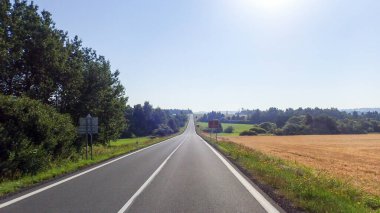Çek Cumhuriyeti: Tarımsal tarım kırsalının manzarası