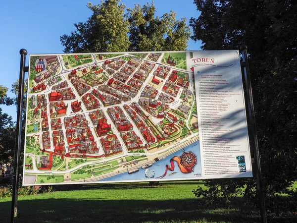 Toru Polen Historisches Zentrum Der Kleinstadt — Stockfoto