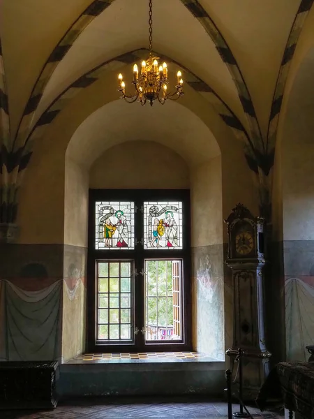 Castello Malbork Polonia Marlbork Antico Castello Medievale — Foto Stock
