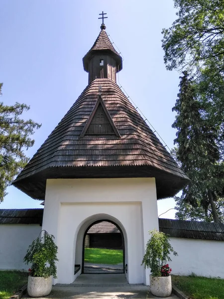 Tvrdosin Slowakei Katholische Holzkirche — Stockfoto