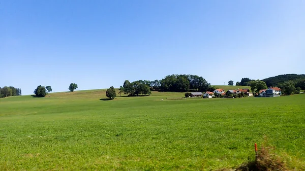 アルガウ ドイツ 典型的で自然なバイエルンの田舎 — ストック写真