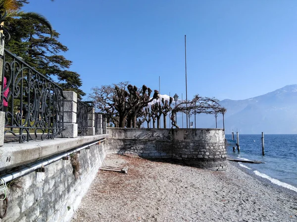Menaggio Italia Lakefront Dan Bangunan Bersejarah Dari Kota Terkenal — Stok Foto