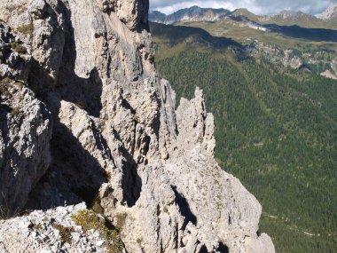 Dolomitler, İtalya: San Cassiano yakınlarındaki 