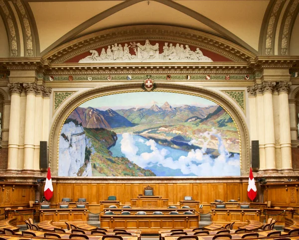 Bern, Switzerland: Dome of the Federal Palace of the Swiss Confederation