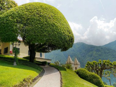Lenno, Italy: Park and Villa del Balbianello at Como lake.