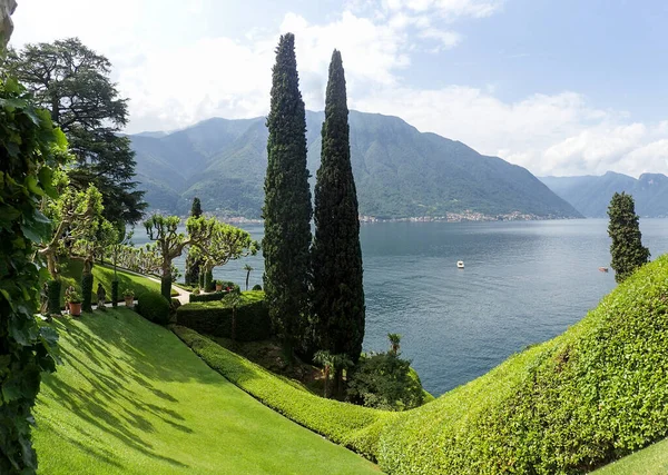 Lenno, Italy: Park and Villa del Balbianello at Como lake.