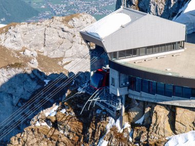 Pilatus, Switzerland: mountain landscape of the famous tourist resort