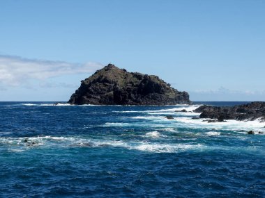 Garichico, İspanya: Lav kayalarından oluşan kıyı manzarası