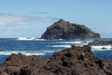 Garichico, İspanya: Lav kayalarından oluşan kıyı manzarası