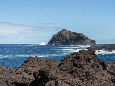 Garichico, İspanya: Lav kayalarından oluşan kıyı manzarası