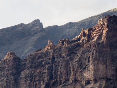 Tenerife İspanya: Los Gigantes bölgesinin kıyıları