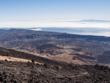 Tenerife, İspanya: Teide Ulusal Parkı, manzara