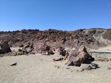 Tenerife, İspanya: Teide Ulusal Parkı, manzara