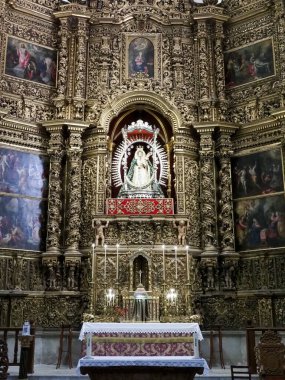 Tenerife, İspanya - 7 Mart 2019: Katedral de San Cristobal de La Laguna