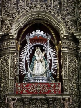 Tenerife, İspanya - 7 Mart 2019: Katedral de San Cristobal de La Laguna