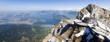 Pilatus, Switzerland: mountain landscape of the famous tourist resort