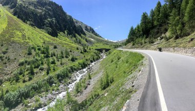 Graubunden Kantonu, İsviçre: Maloja Gölü Panoraması