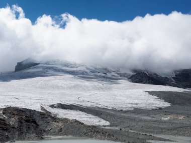 Zermatt, Switzerland: Image of the famous mountain called Matterhorn or Cervino
